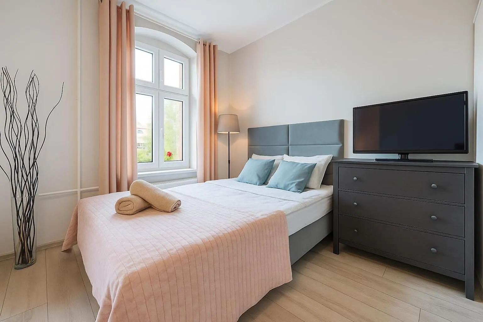 アパート Apartament Przytulny Z 2 Sypialniami Na Starym Miescie/ 2Bedrooms Old Town グダニスク